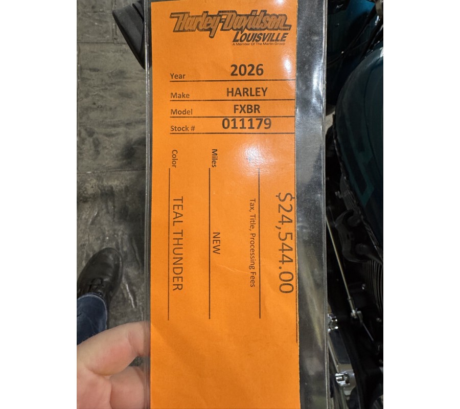 2026 Harley-Davidson Breakout