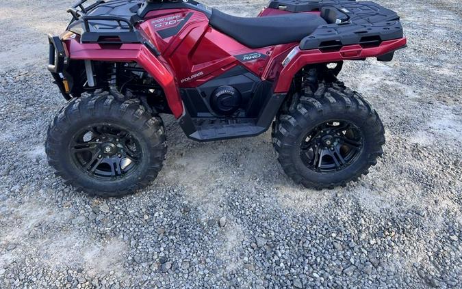 2026 Polaris® Sportsman 570 EPS Trail Sunset Red w/ Upgraded Wheels & Tires