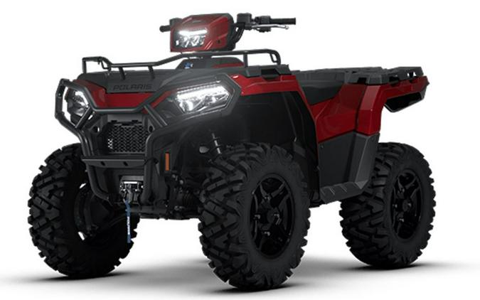 2026 Polaris® Sportsman 570 EPS Trail Sunset Red w/ Upgraded Wheels & Tires