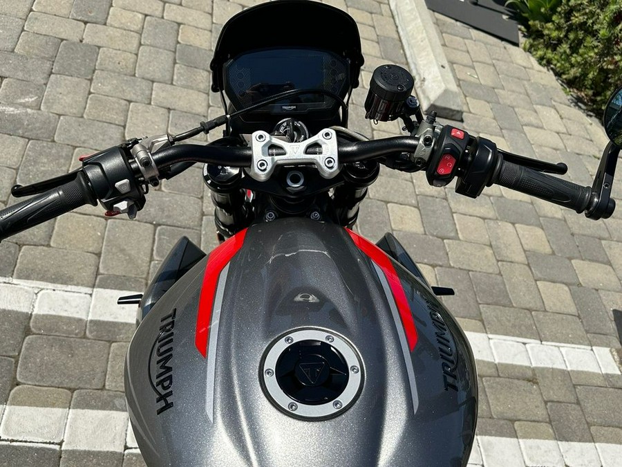 2021 Triumph Street Triple RS Silver Ice
