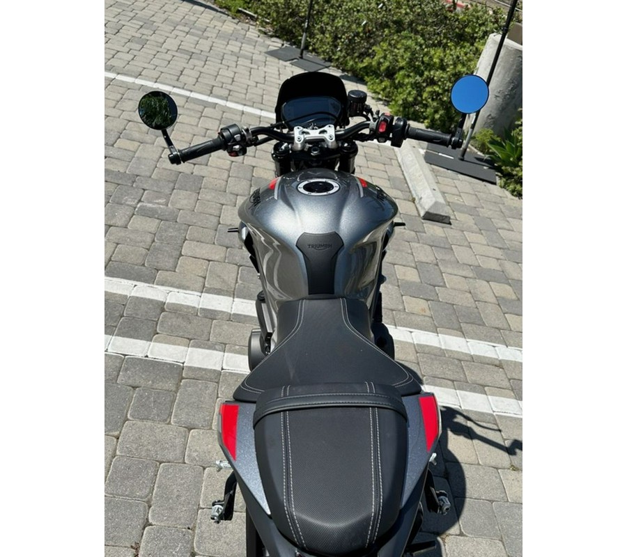 2021 Triumph Street Triple RS Silver Ice