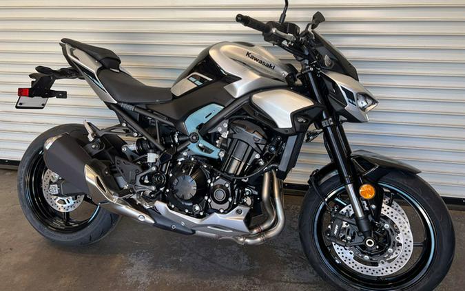 2025 Kawasaki Z900 ABS Galaxy Silver/Metallic Spark Black