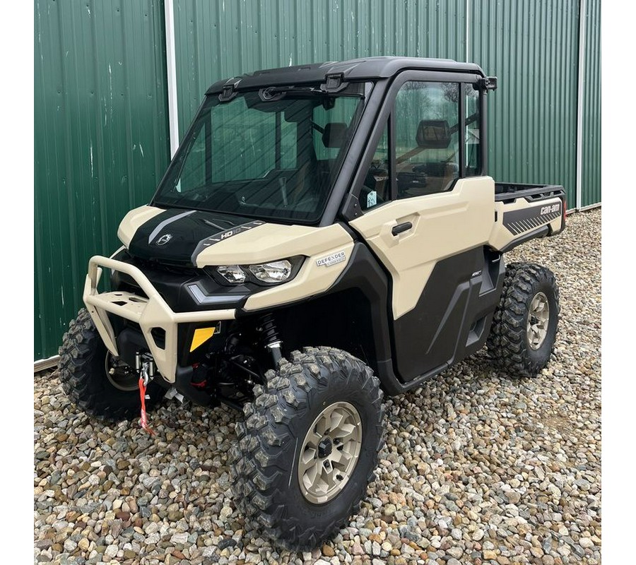 2024 Can-Am® Defender Limited HD10 Desert Tan & Timeless Black