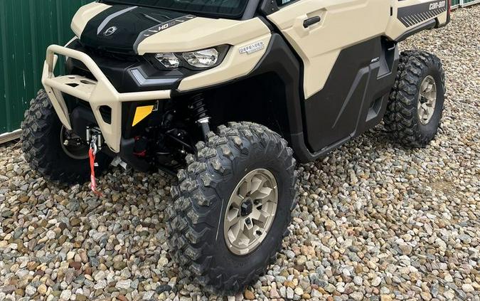 2024 Can-Am® Defender Limited HD10 Desert Tan & Timeless Black