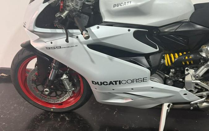 2017 Ducati Panigale 959 Arctic White Silk