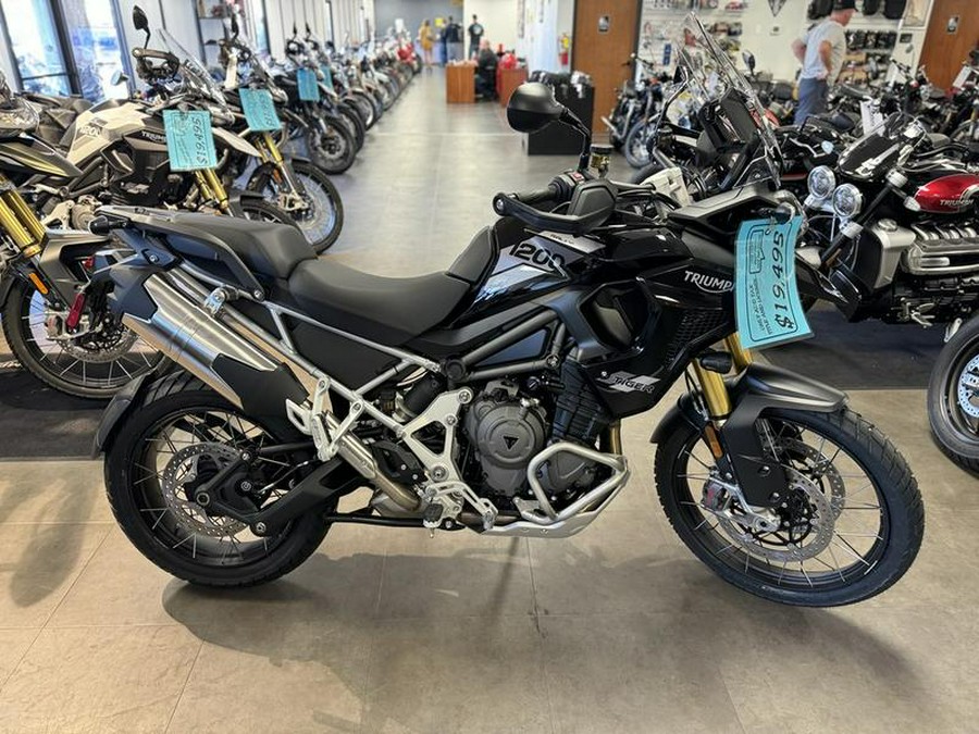 2023 Triumph Tiger 1200 Rally Pro Sapphire Black