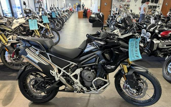 2023 Triumph Tiger 1200 Rally Pro Sapphire Black