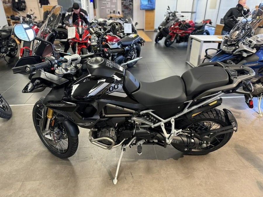 2023 Triumph Tiger 1200 Rally Pro Sapphire Black