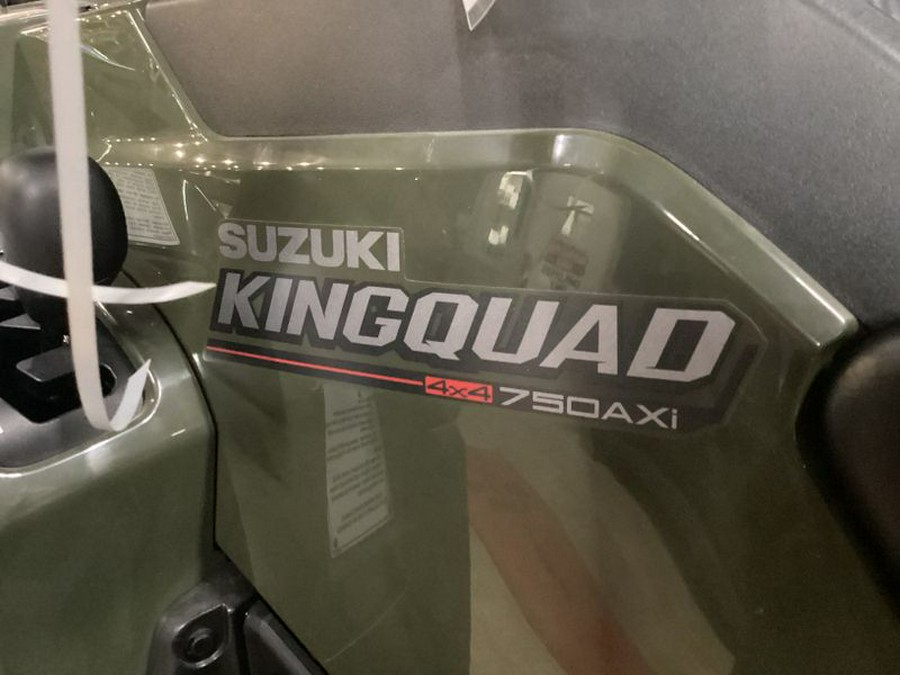 New 2023 SUZUKI KINGQUAD 750AXI POWER STEERING