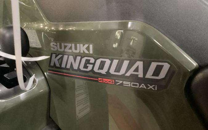 New 2023 SUZUKI KINGQUAD 750AXI POWER STEERING