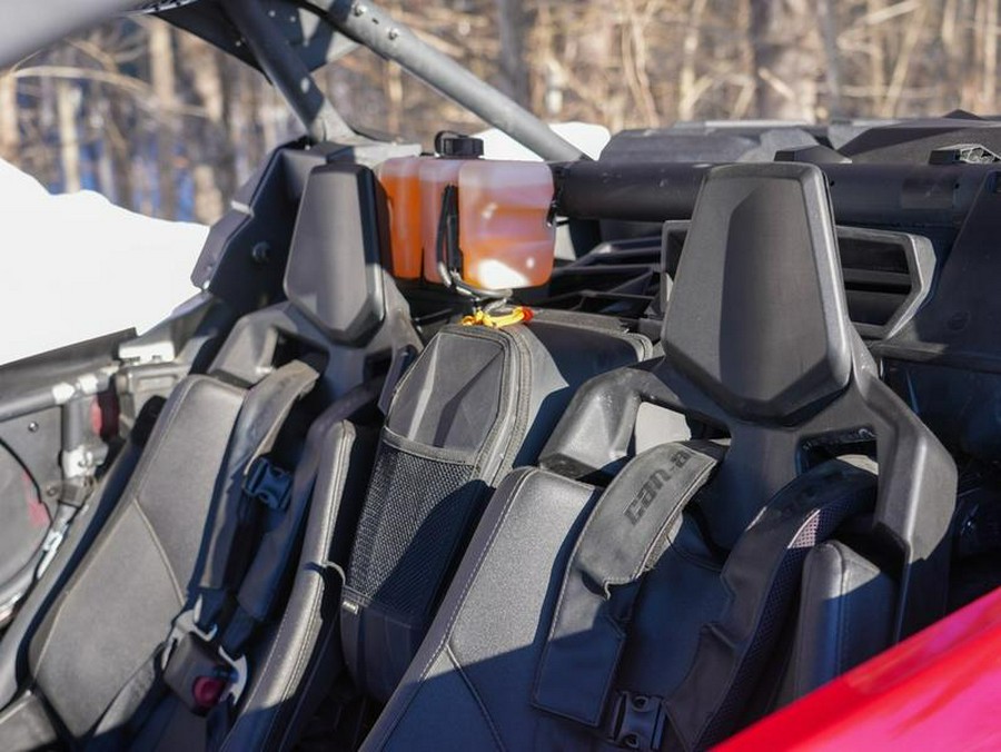 2025 Can-Am® Maverick X3 DS Turbo RR Fiery Red & Hyper Silver