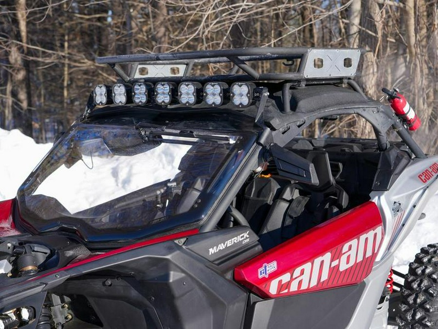 2025 Can-Am® Maverick X3 DS Turbo RR Fiery Red & Hyper Silver