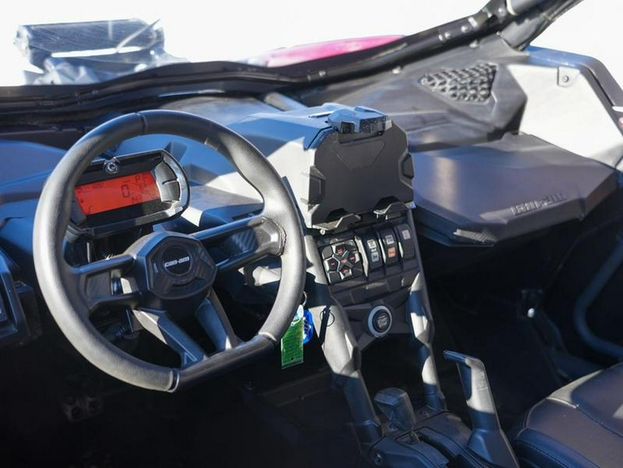 2025 Can-Am® Maverick X3 DS Turbo RR Fiery Red & Hyper Silver