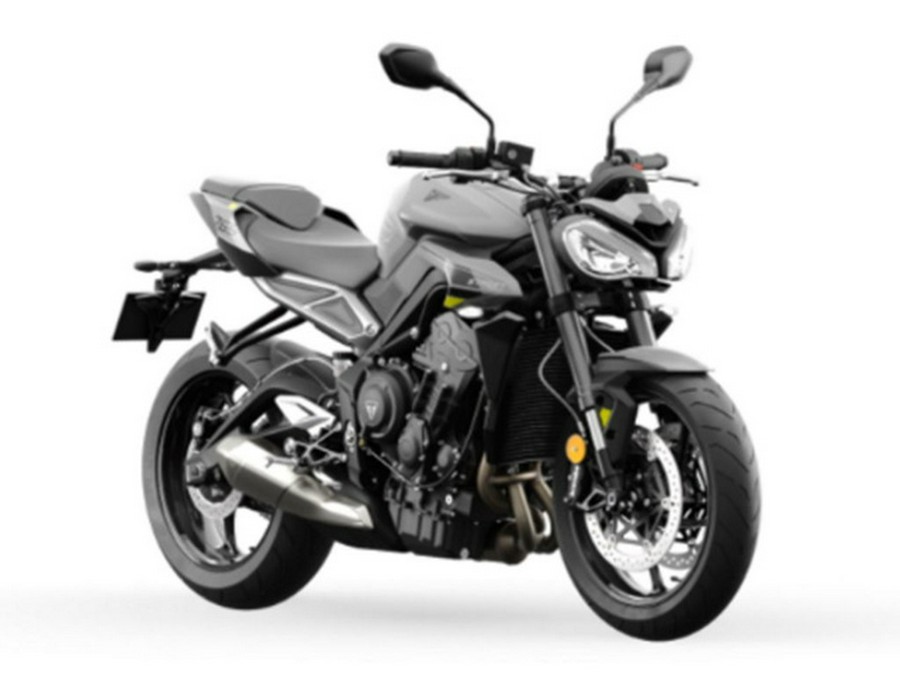 2024 Triumph Street Triple 765 R Silver Ice