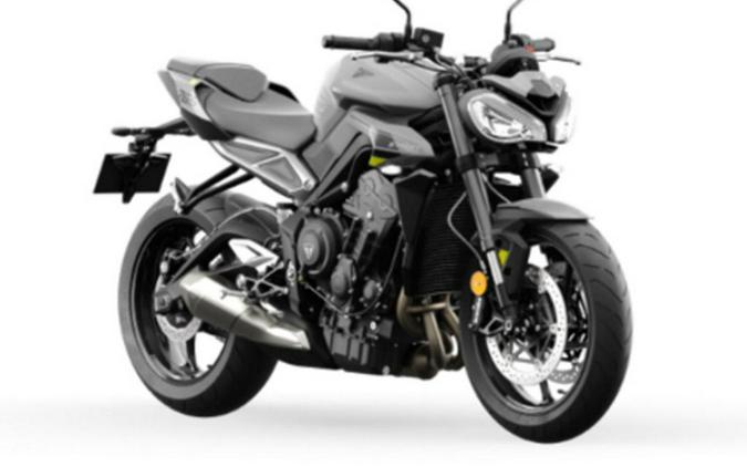 2024 Triumph Street Triple 765 R Silver Ice