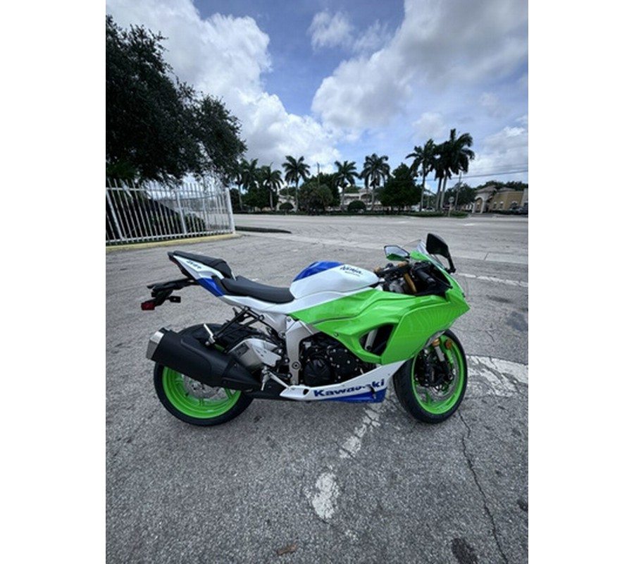 2024 Kawasaki Ninja ZX-6R 40th Anniversary Edition ABS ABS KRT Edition