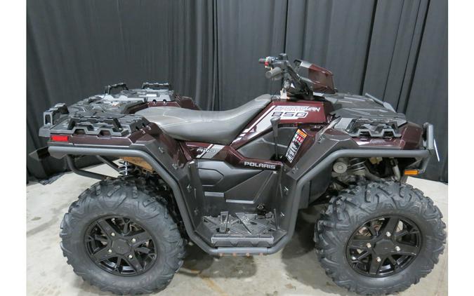 2023 Polaris Sportsman 850 Ultimate Trail Crimson Metallic