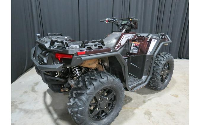 2023 Polaris Sportsman 850 Ultimate Trail Crimson Metallic