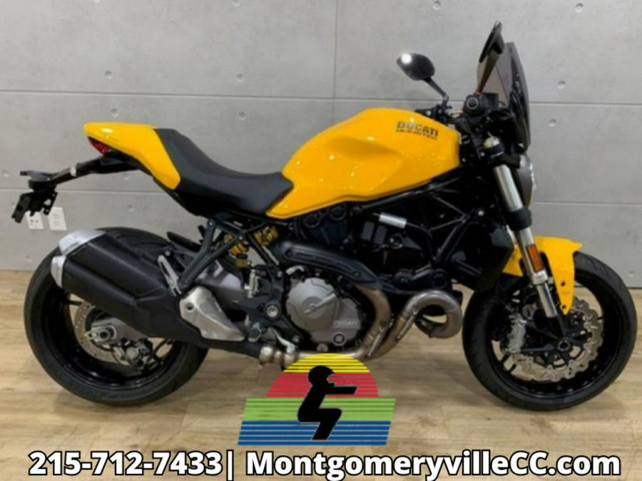 2019 Ducati Monster 821 Ducati Yellow