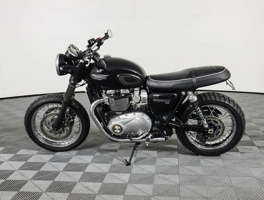 2018 Triumph Bonneville T120 Jet Black