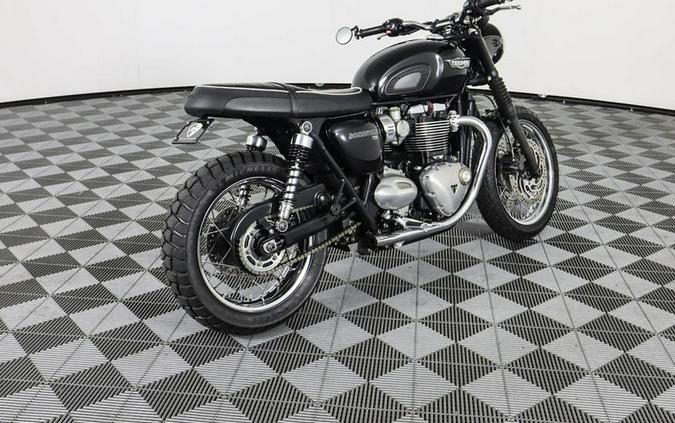 2018 Triumph Bonneville T120 Jet Black