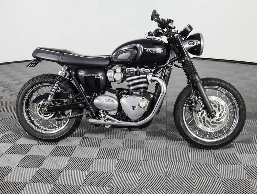 2018 Triumph Bonneville T120 Jet Black