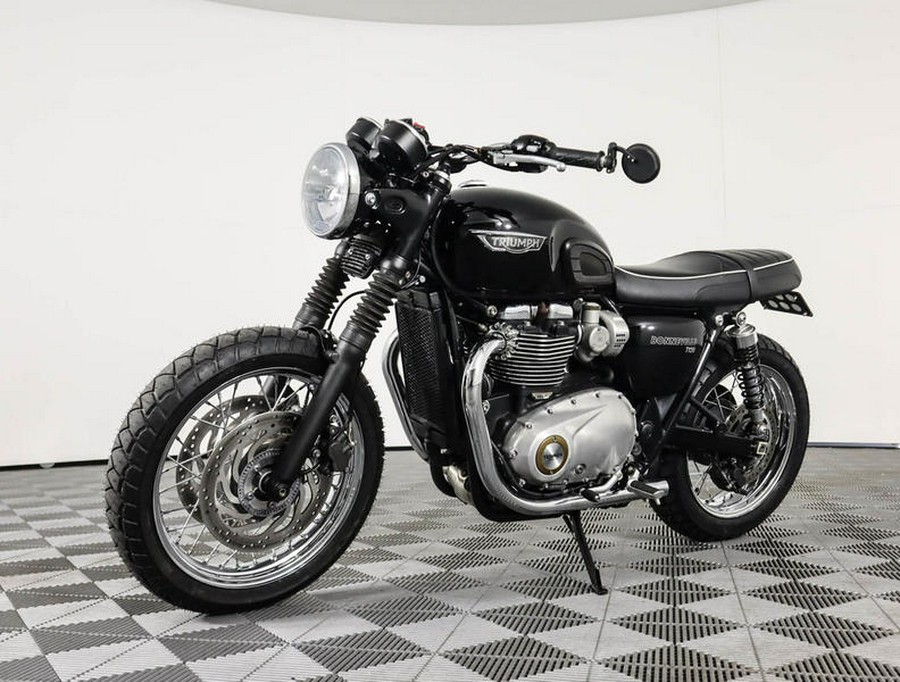 2018 Triumph Bonneville T120 Jet Black