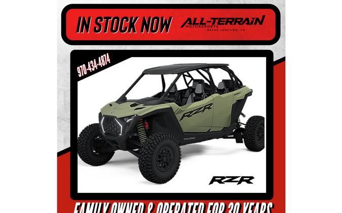 2025 Polaris Industries RZR Pro S 4 Ultimate - Moss Green