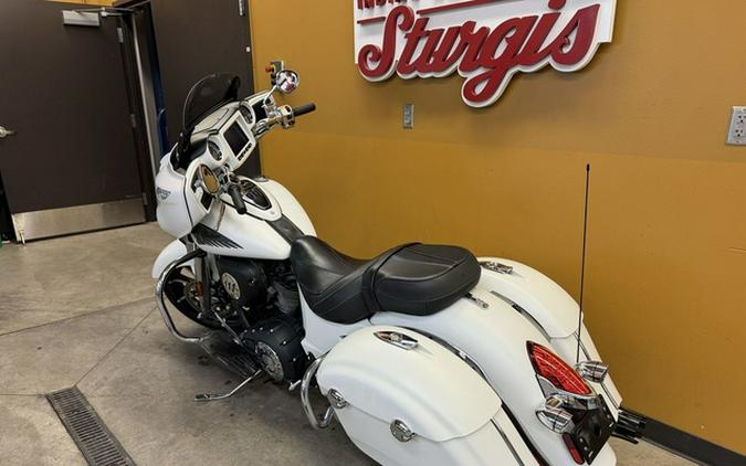 2018 Indian Chieftain Limited ABS White Smoke