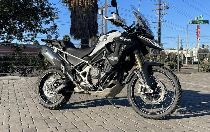 2023 Triumph Tiger 1200 Rally Pro Snowdonia White
