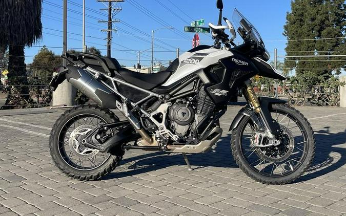 2023 Triumph Tiger 1200 Rally Pro Snowdonia White