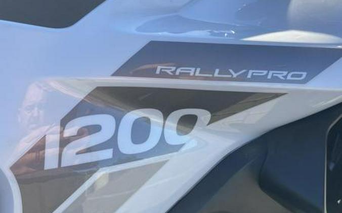2023 Triumph Tiger 1200 Rally Pro Snowdonia White