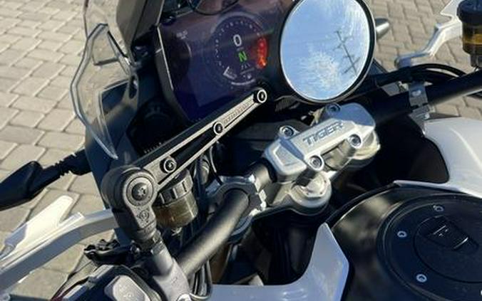 2023 Triumph Tiger 1200 Rally Pro Snowdonia White
