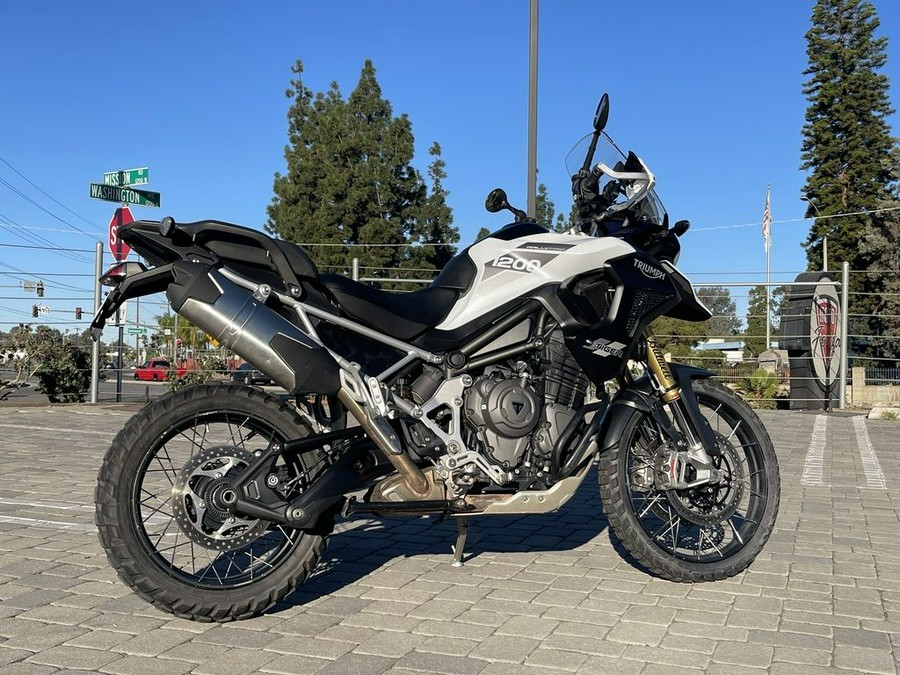2023 Triumph Tiger 1200 Rally Pro Snowdonia White