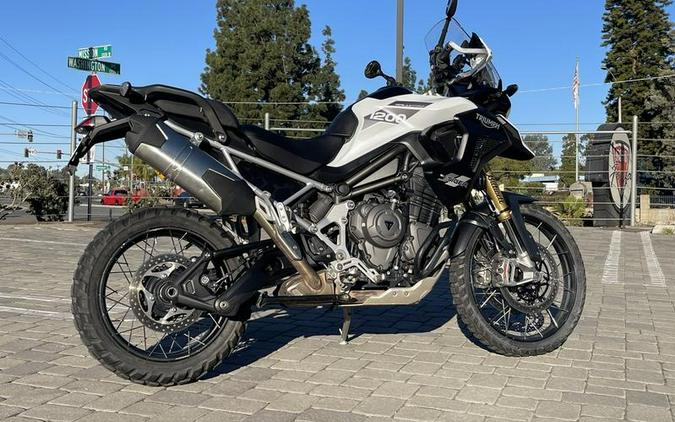 2023 Triumph Tiger 1200 Rally Pro Snowdonia White