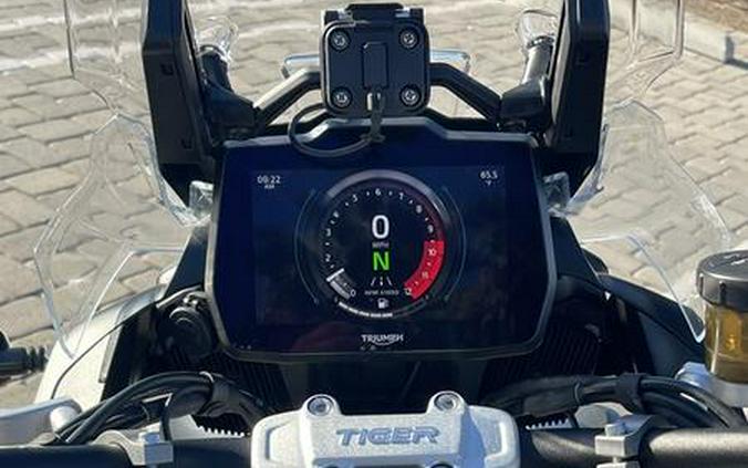 2023 Triumph Tiger 1200 Rally Pro Snowdonia White