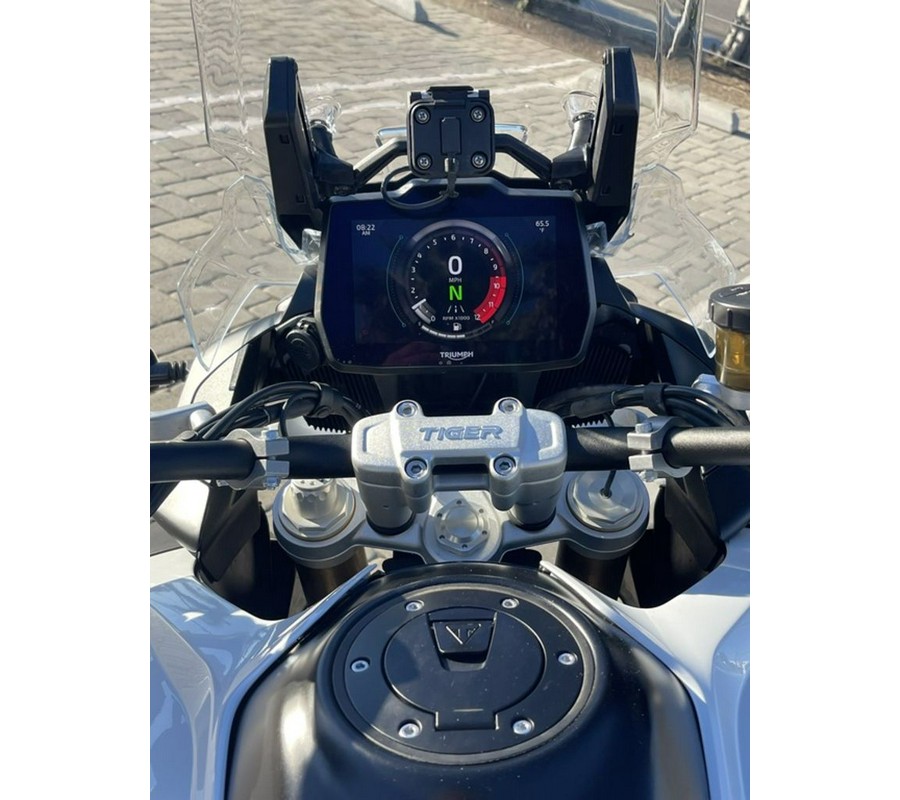 2023 Triumph Tiger 1200 Rally Pro Snowdonia White