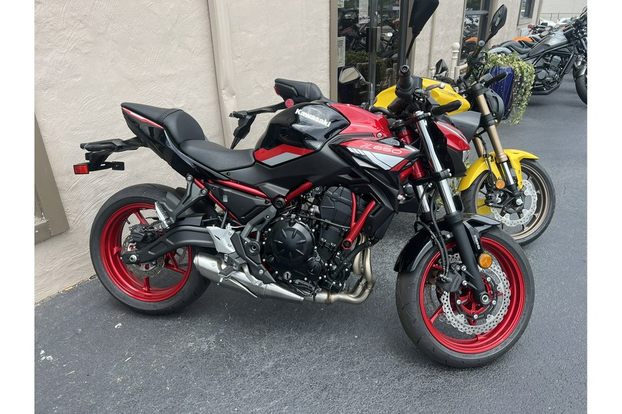2024 Z650 ABS - RED / BLACK - Kawasaki