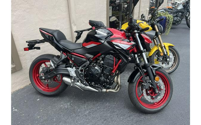 2024 Kawasaki Z650 ABS - RED / BLACK