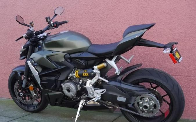 2024 Ducati Streetfighter V2 Storm Green