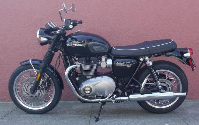 2024 Triumph Bonneville T120 Jet Black