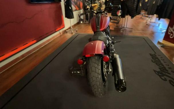 2025 Indian Motorcycle® Scout® Bobber Limited Sunset Red Smoke