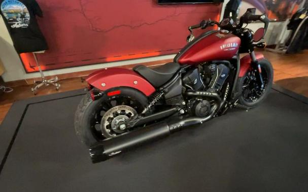 2025 Indian Motorcycle® Scout® Bobber Limited Sunset Red Smoke