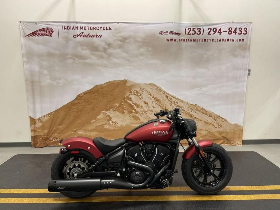 2025 Indian Motorcycle® Scout® Bobber Limited Sunset Red Smoke