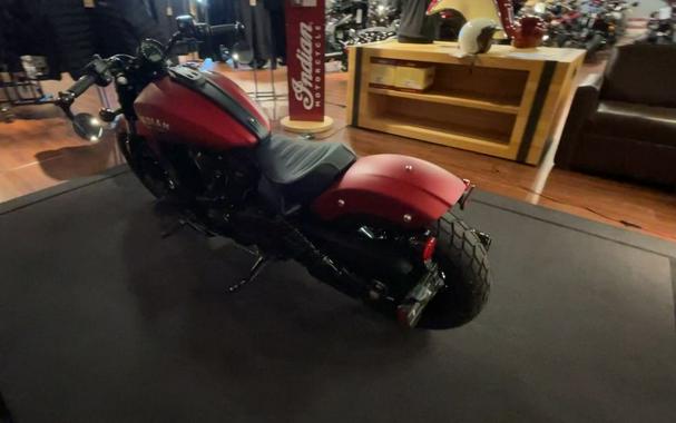 2025 Indian Motorcycle® Scout® Bobber Limited Sunset Red Smoke