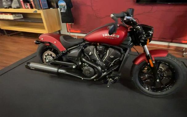 2025 Indian Motorcycle® Scout® Bobber Limited Sunset Red Smoke