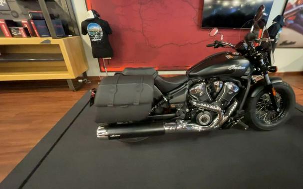 2025 Indian Motorcycle® Super Scout® Black Smoke with Graphics