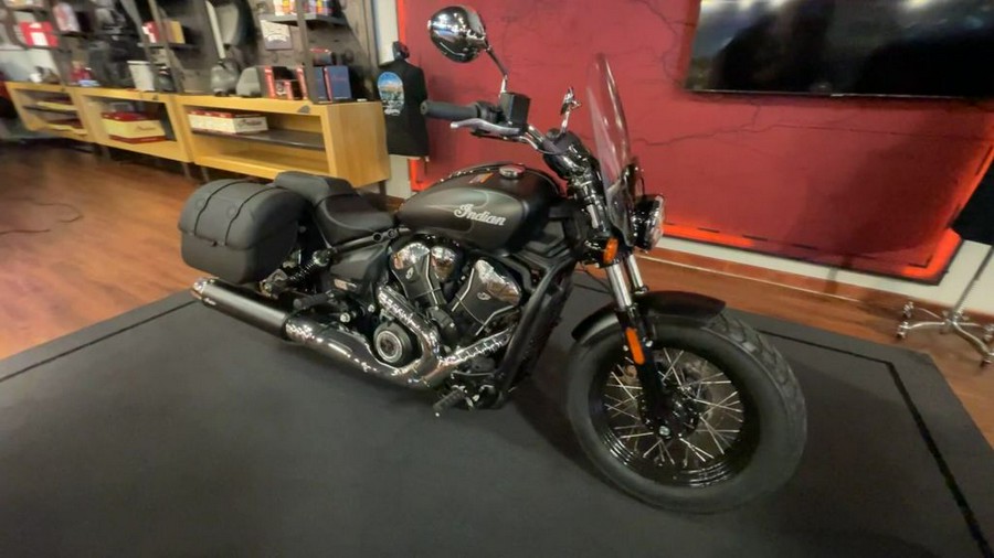 2025 Indian Motorcycle® Super Scout® Black Smoke with Graphics