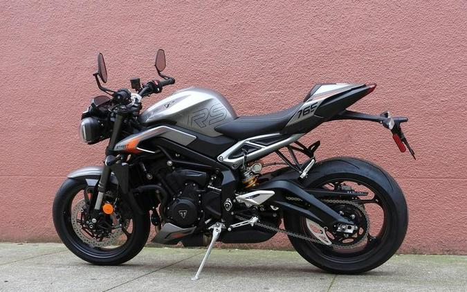 2024 Triumph Street Triple 765 RS Silver Ice