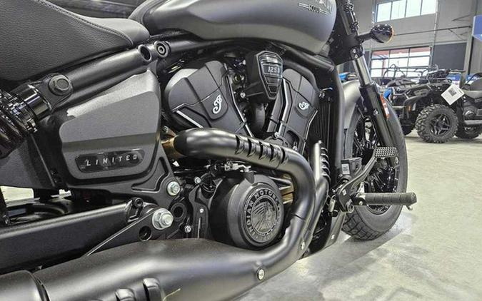 2025 Indian Scout Bobber Limited Black Smoke